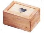 Wooden Jewellery and Accessory Box with Heart