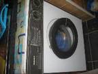 Washer Dryer Hotpoint white washerdryer,  used but in....